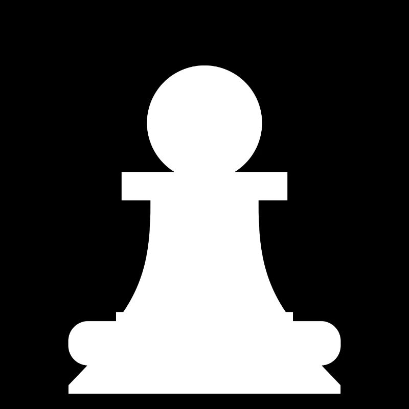 Le pion blanc