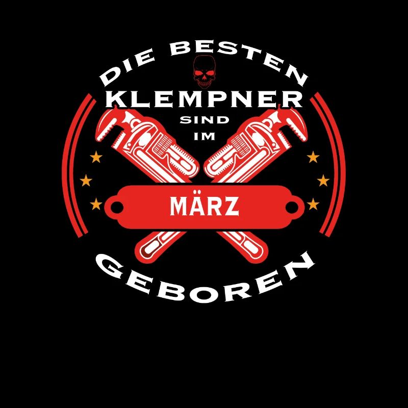 besten klempner geschenk geboren MAeRZ