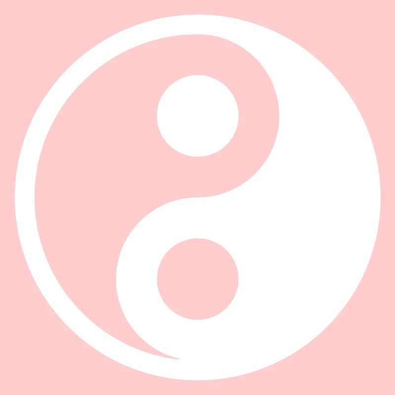 Yin Yang Vector Perfect Harmonic Personalize