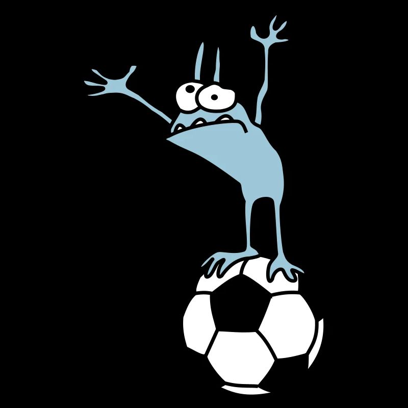 Kobold mit Fußball