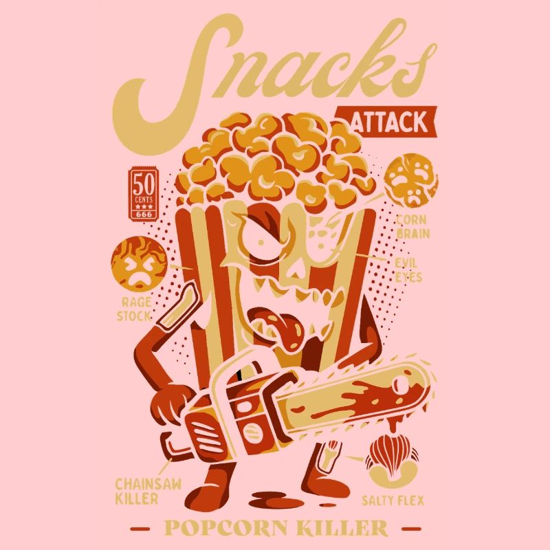 Slasher Snacks Attacks Popcorn Killer