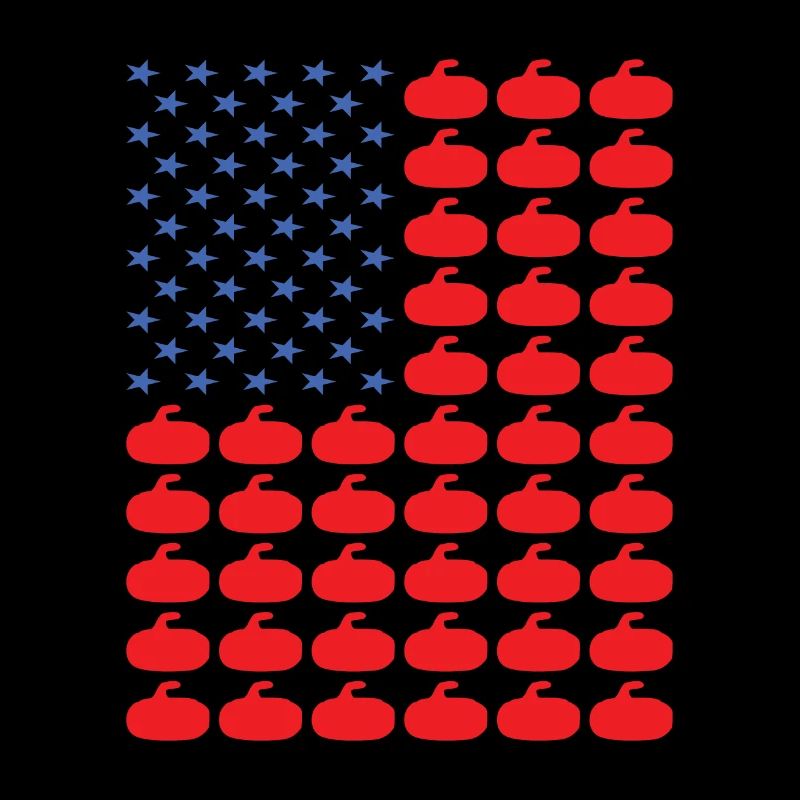 Sport Us Flag Curling