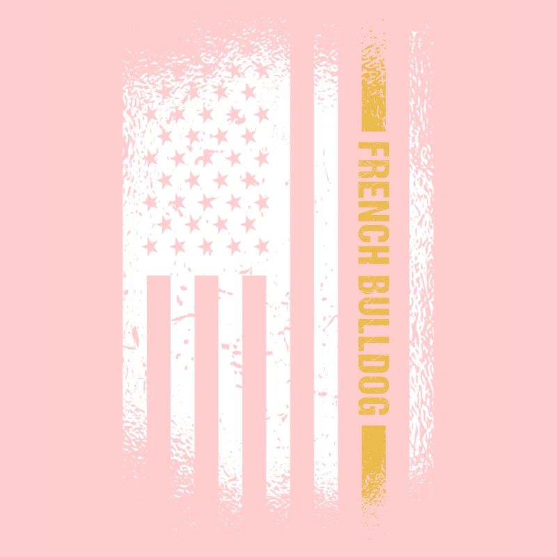 Drapeau du bouledogue français