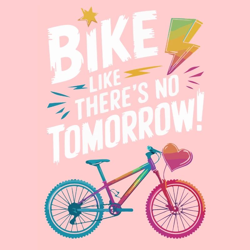 Conception de citation de motivation de vélo