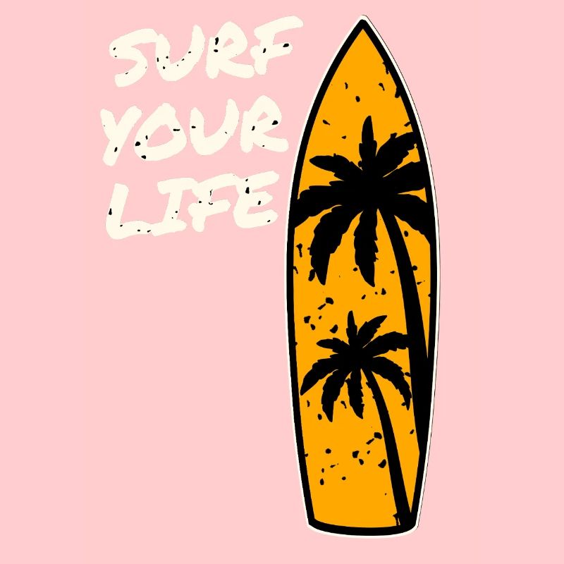 Devise de la vie de surfeur
