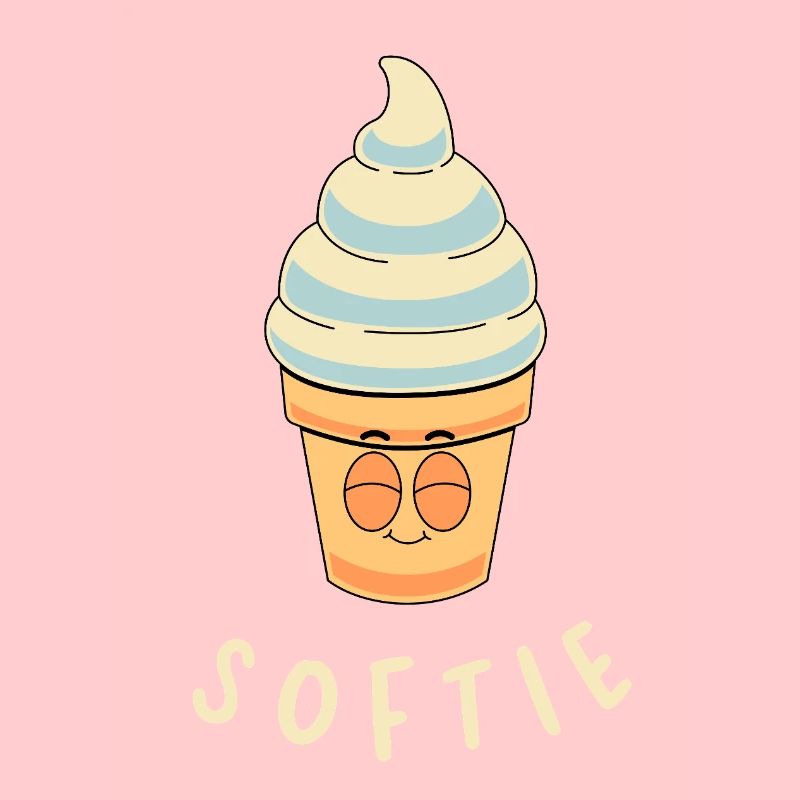 Softie Softeis Comic Icecream Lover