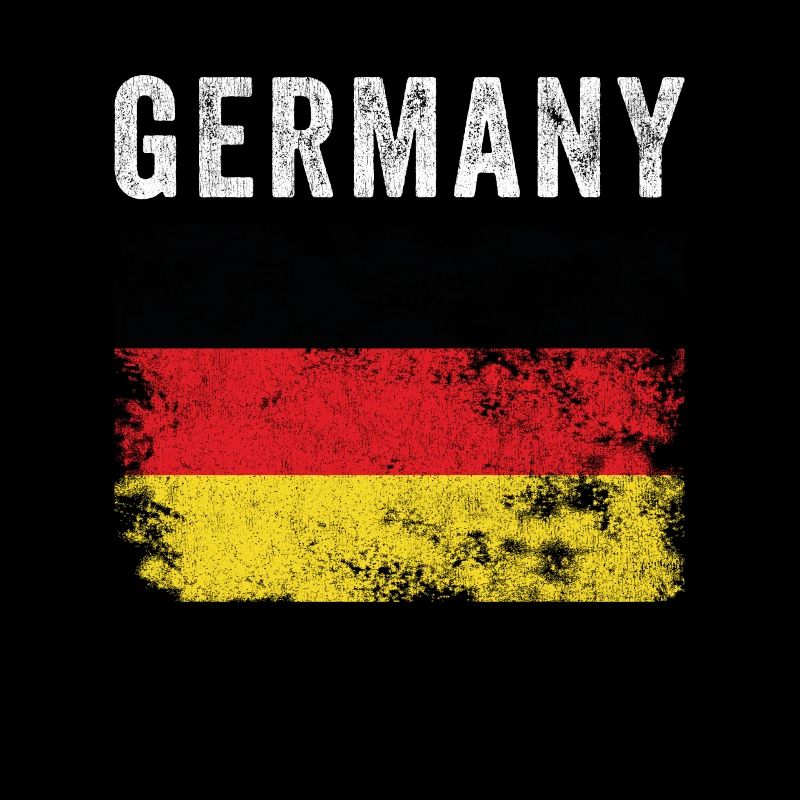 Germany Flag Distressed - Deutsche Flagge