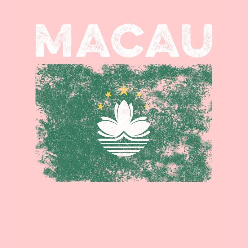 Drapeau de Macao en détresse - Drapeau macanais