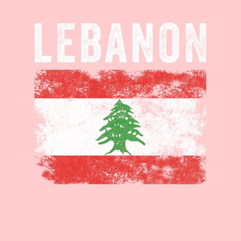 Drapeau libanais en détresse - Drapeau libanais