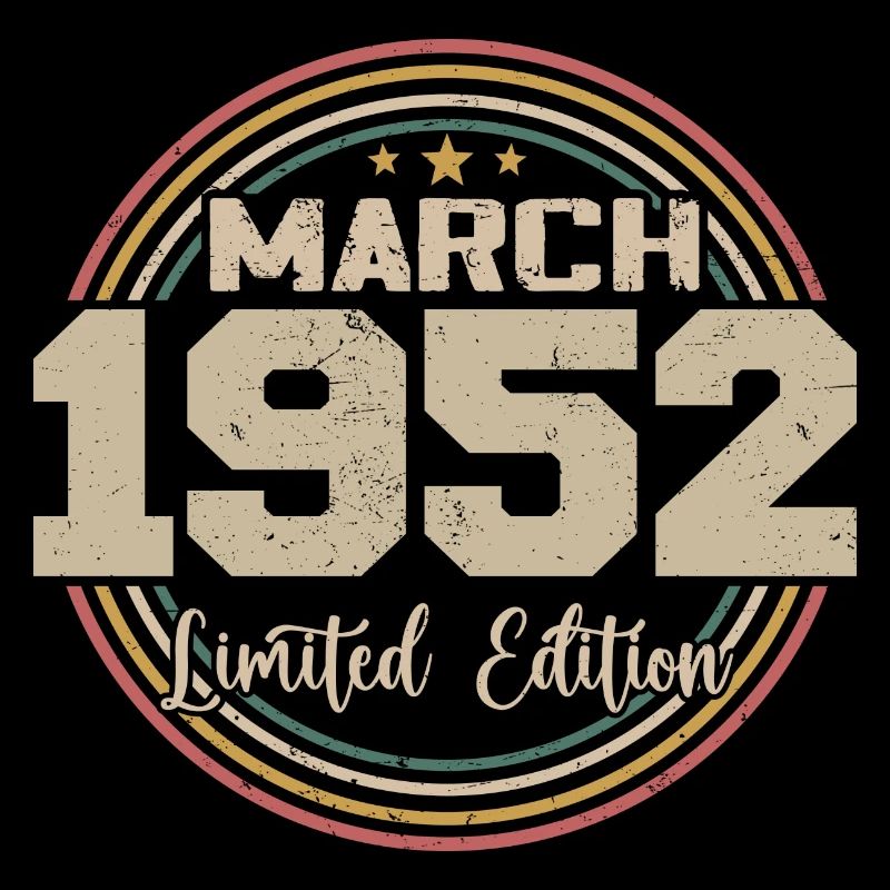 Awesome seit März 1952 Geburtstag 1952 Geschenk