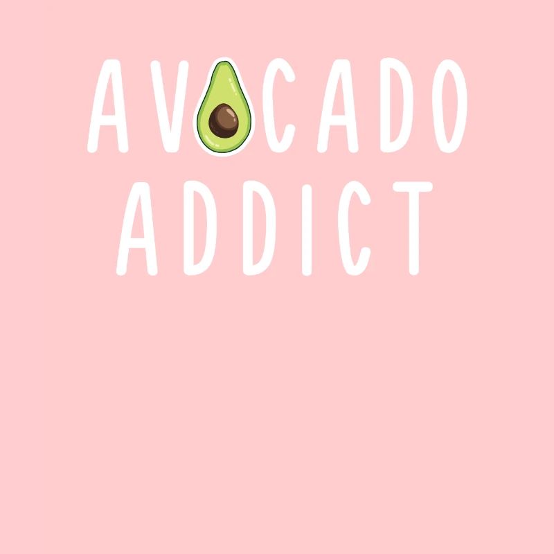 Avocado Addict Cool Fruit Eater Seed Lover