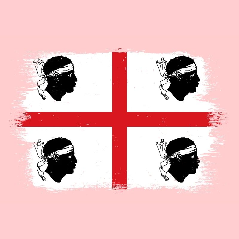 Sardaigne Drapeau Sardaigne Drapeau Sardegna Drapeau