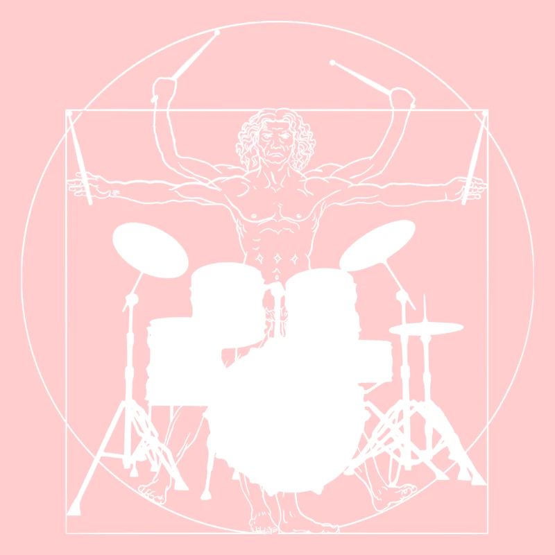 Drummer Vitruvian Man Drumsticks