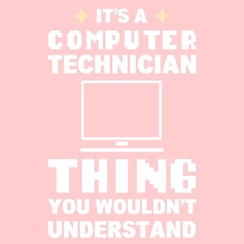 Lustiger Computerfreak Computertechniker