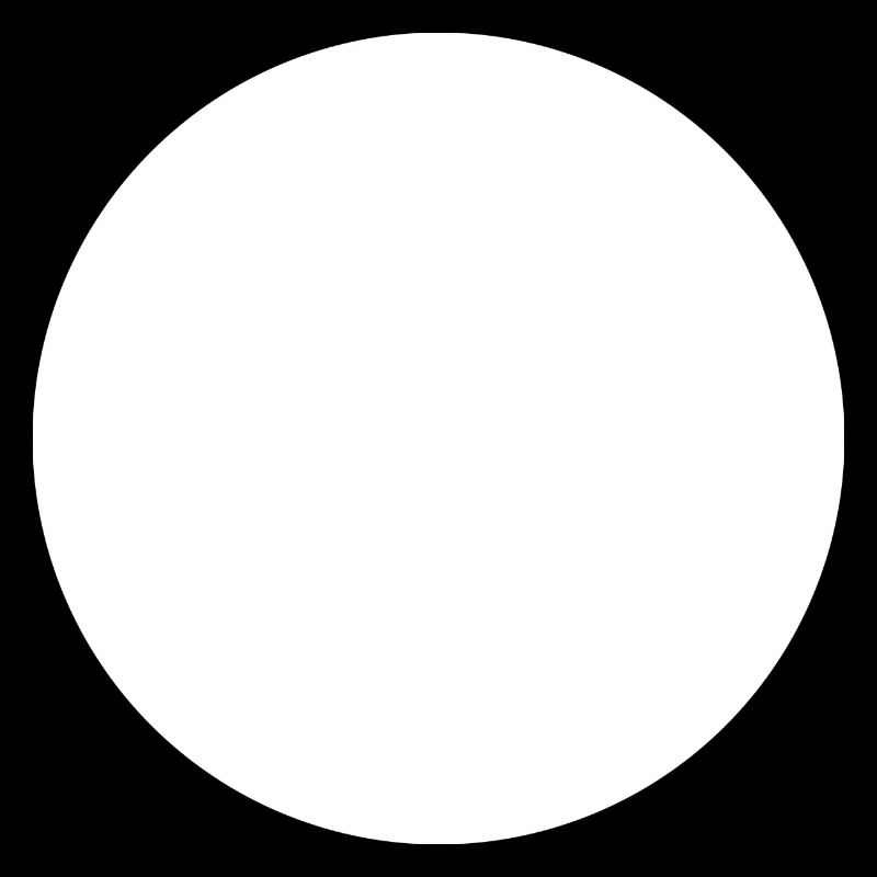 Cercle blanc