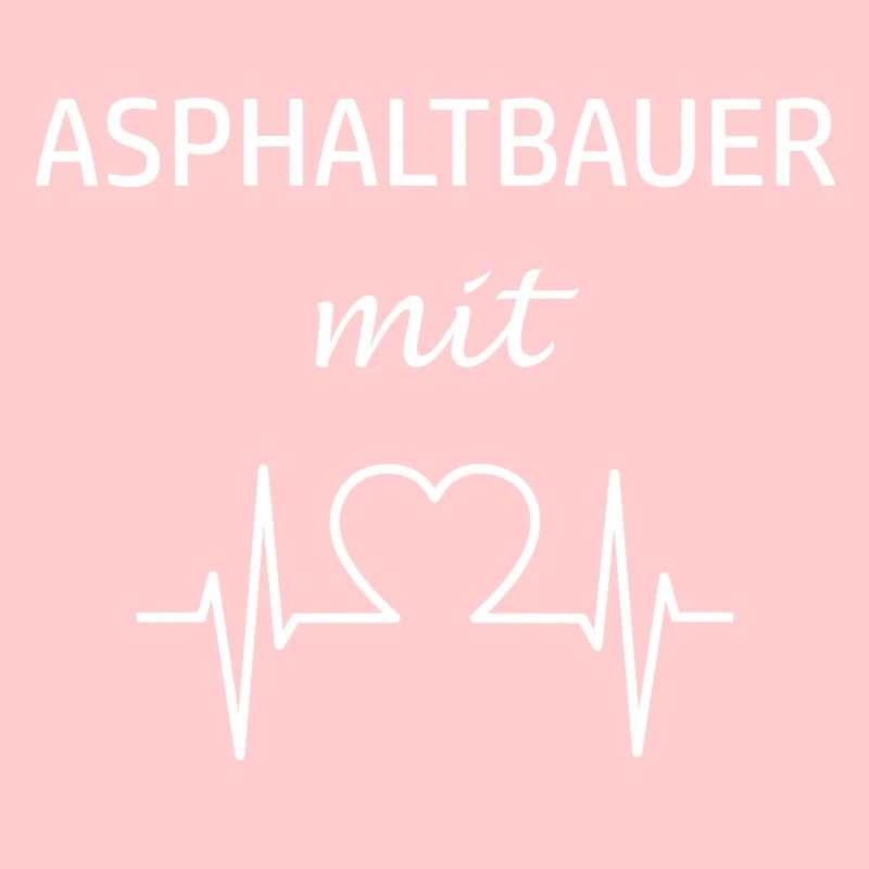Asphaltbauer Mit Herz