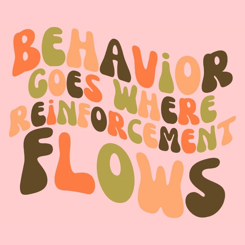 Behavior Goes Where Reinforcement Flows
