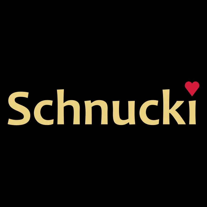 Schnucki mit Herz als i-Punkt