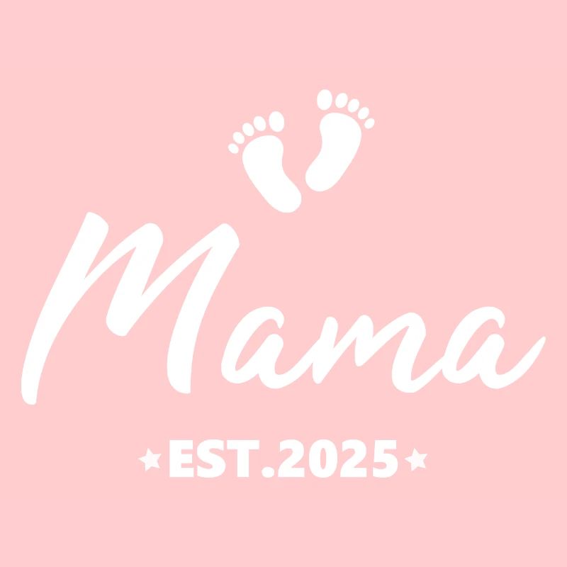 Maman 2025 Enceinte Grossesse Mère 2025