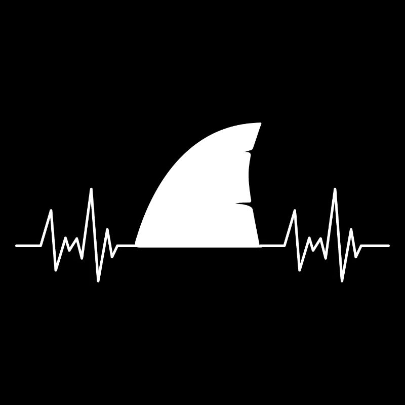 Predator Gift Shark Fin Heartbeat Shark
