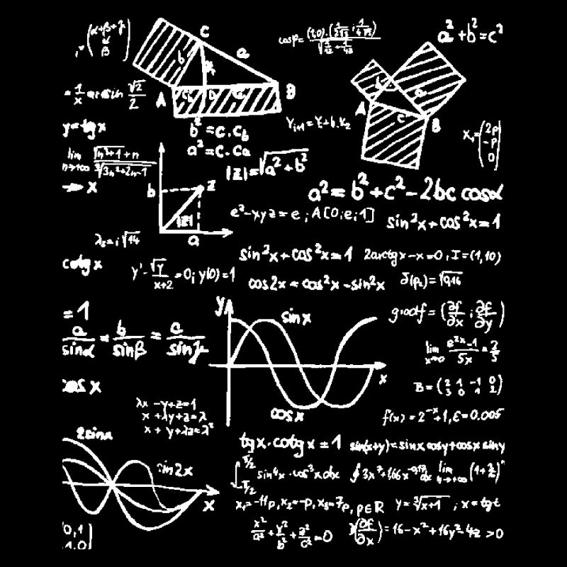 Math T-Shirt Teacher Formulas Cheat Sheet Cool Gee