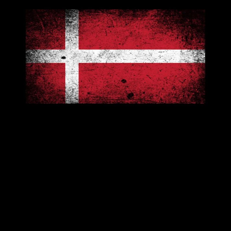 Drapeau du Danemark avec le drapeau danois