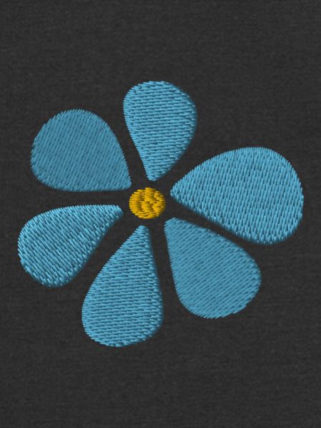 Embroidered daisy