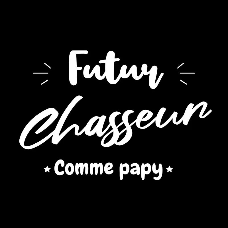 Futur chasseur comme papy
