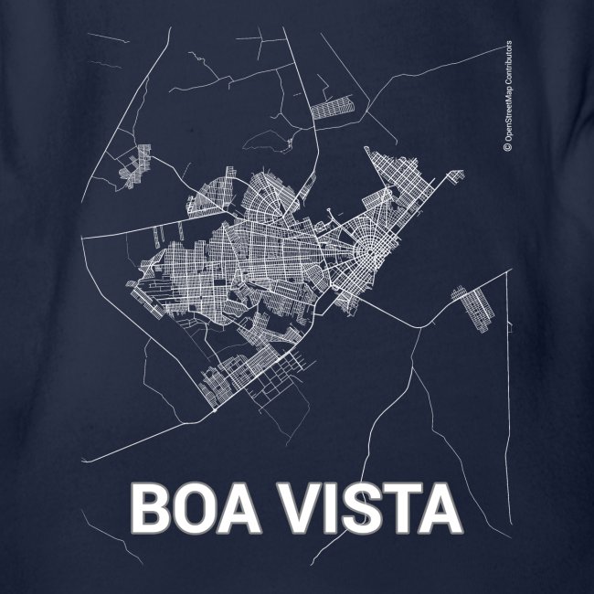 Boa Vista city map and streets