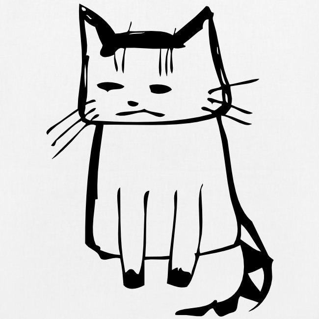 cat drawings on t shirt