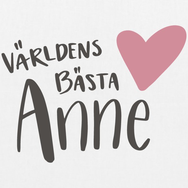 Världens bästa Anne