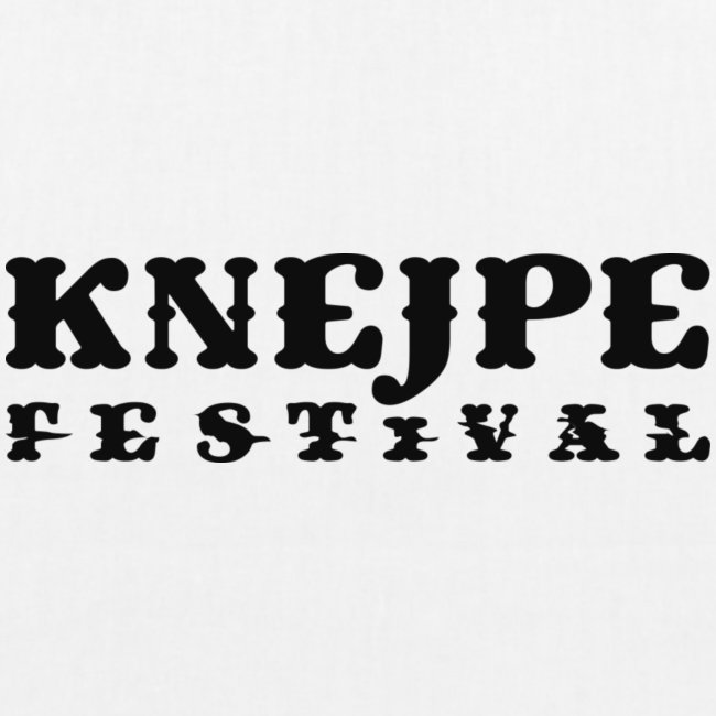 Knejpe Festival logo - sort
