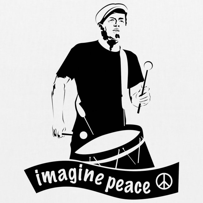EISBRENNER Imagine Peace (Druck schwarz)