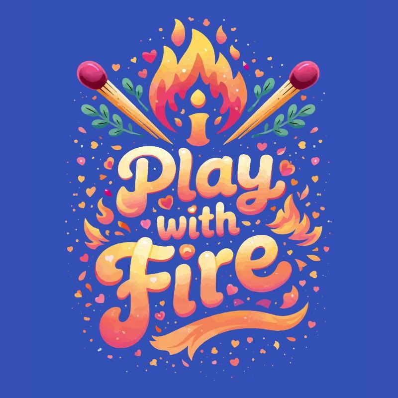 Jouer avec la conception typographique du feu