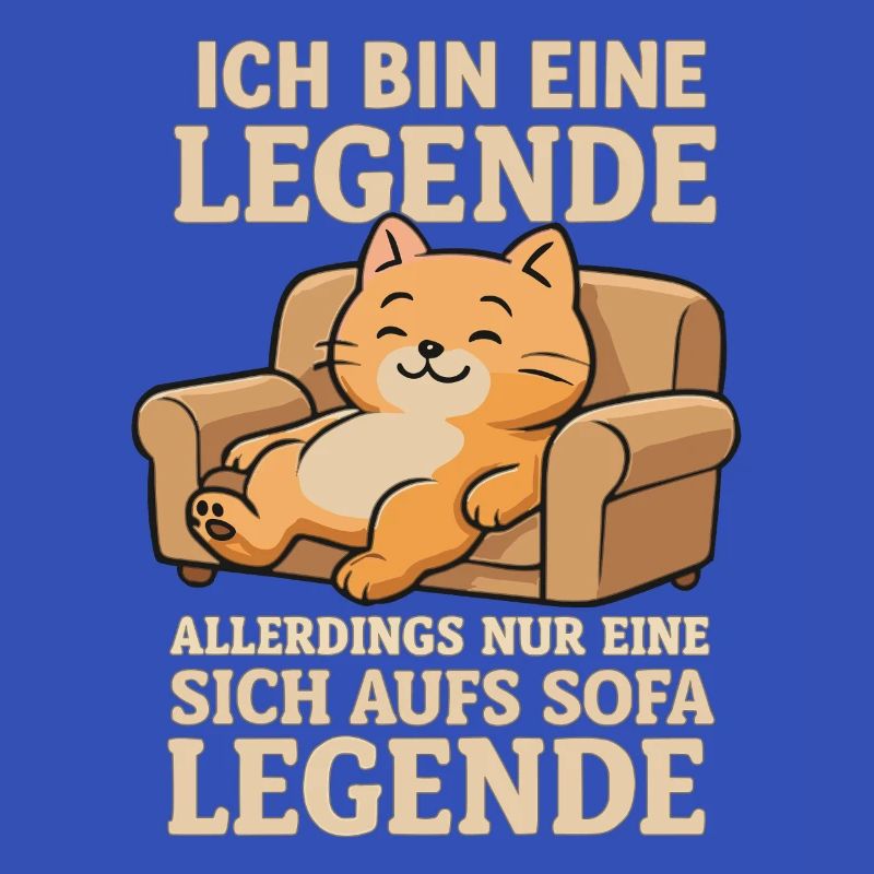Sarcasm Cat Saying Sofa Legend