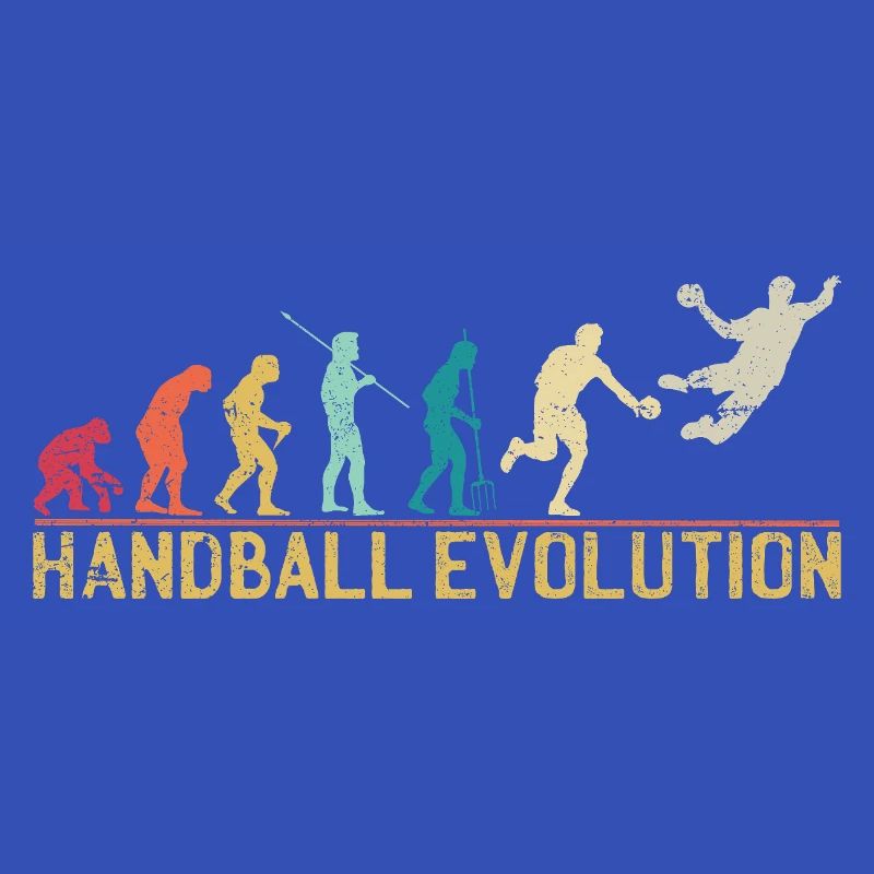 Conception de la progression de l'évolution du handball