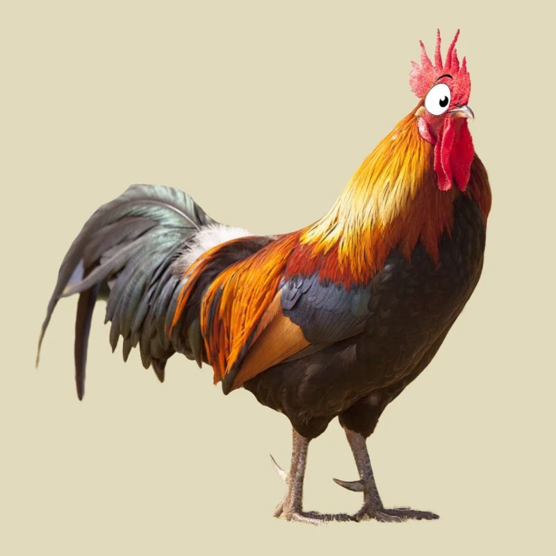 Comic Chicken- Comic Hahn