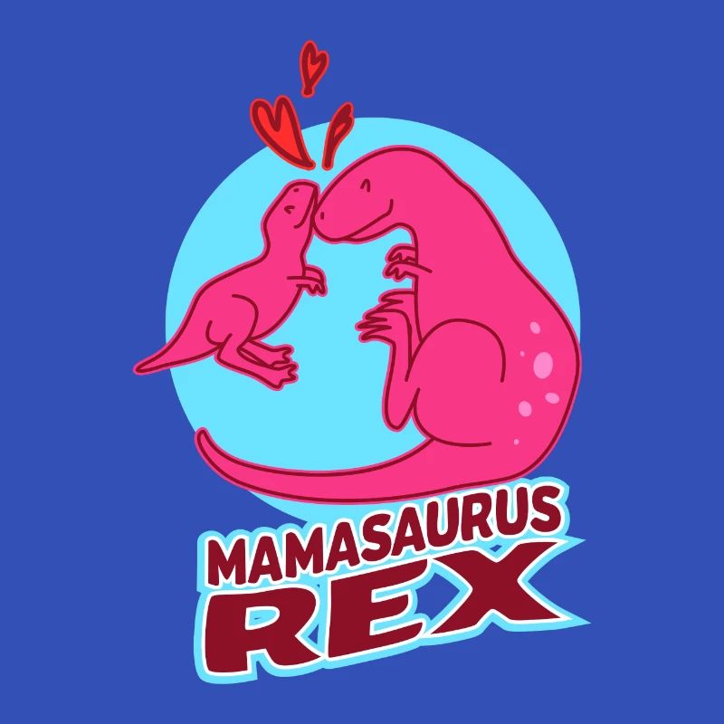 Mamasaurus Dinosaur T Rex Muttertag für Mutter