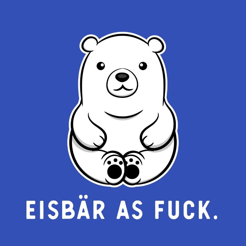 Cooler Eisbär Geschenk