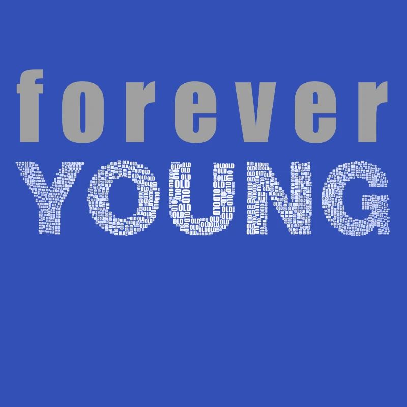 forever young Geschenkidee jung Mädchen