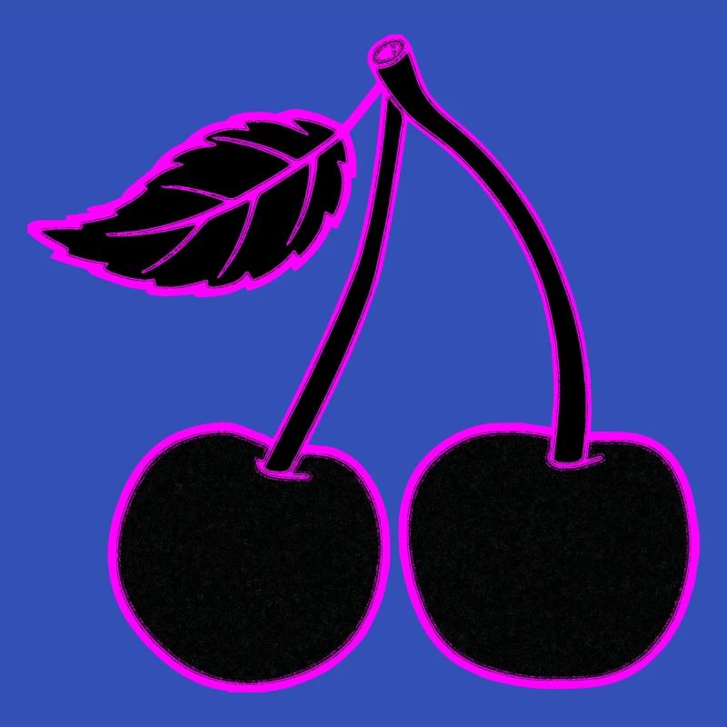 Neon Kirsche Pink, dezent oder präsent