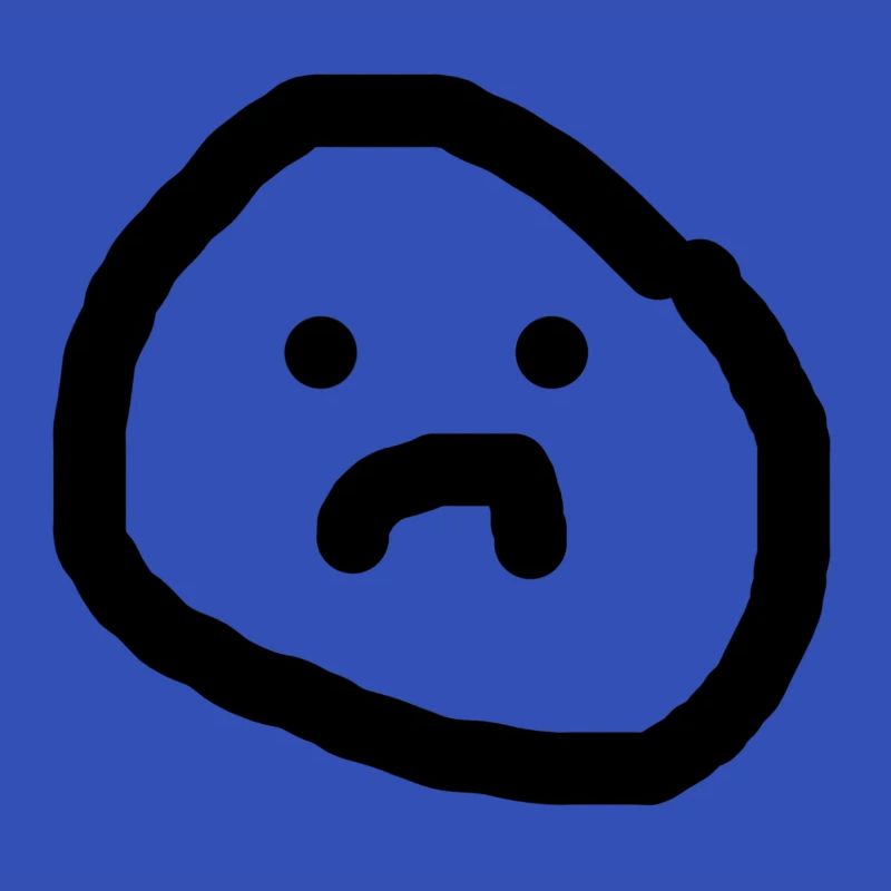Sad face