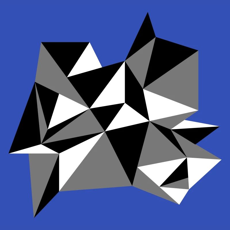 shape pattern triangles design origami cool paper 3c