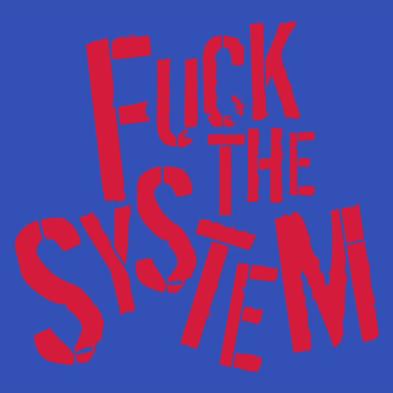 texte rebelle baiser la conception du logo système disant