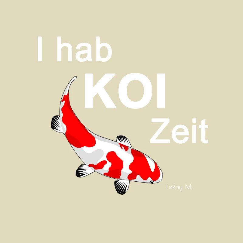 Im nächsten Leben werde ich ein Koi