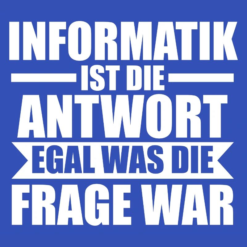 Informatik Programmierer IT Fachmann Informatiker