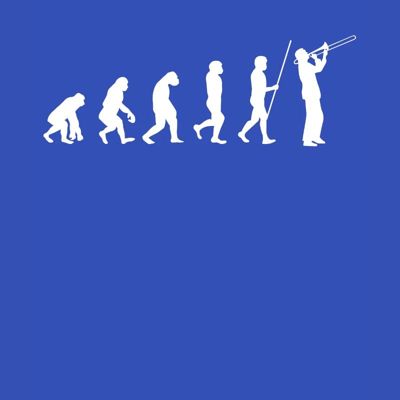 Evolution Posaune | Posaunist cooles Geschenk