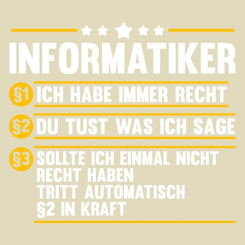 IT Fachmann Informatiker Informatik Programmierer