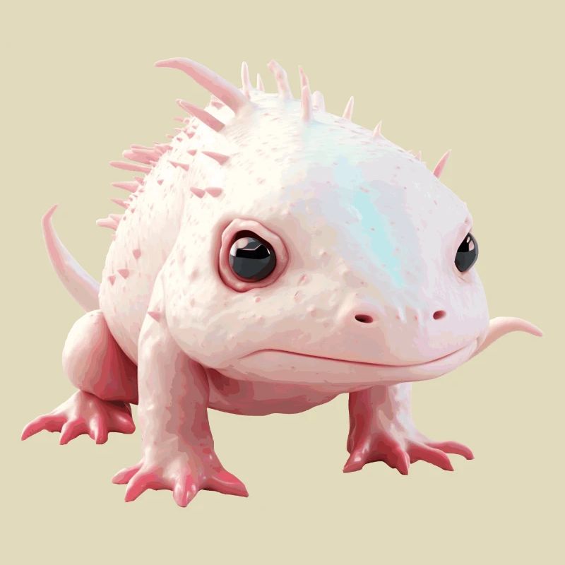 Ein Axolotl ist eigentlich ein Urzeittier