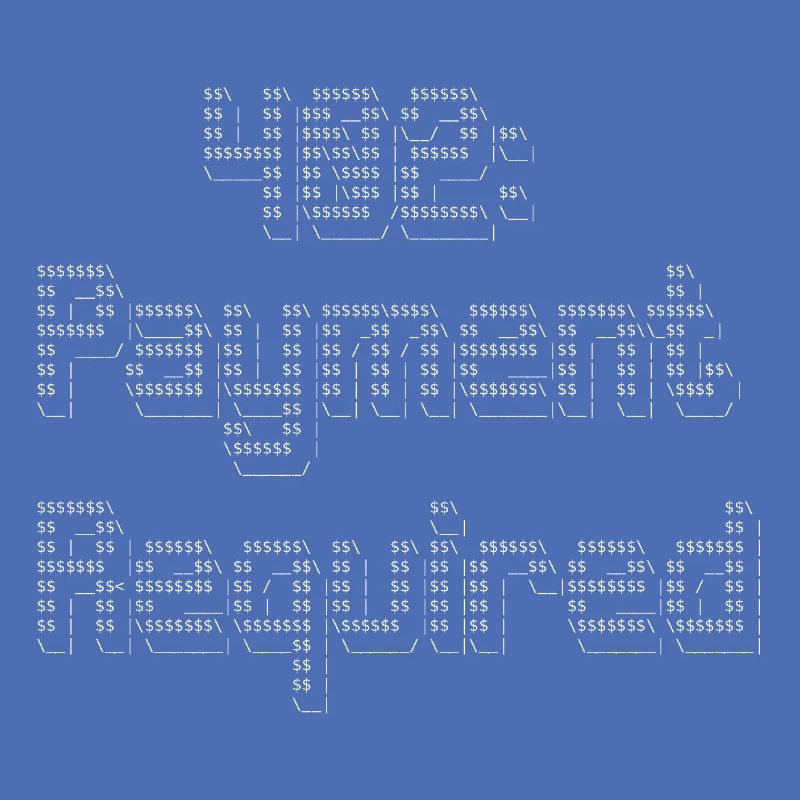 402 Payment Required - ASCII cool coder design